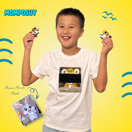 T-Shirt Puzzle Up Tiger&Bunny