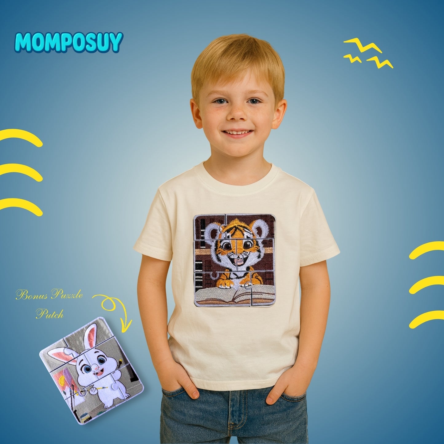 T-Shirt Puzzle Up Tiger&Bunny