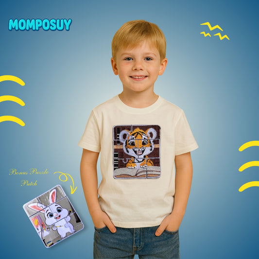 T-Shirt Puzzle Up Tiger&Bunny