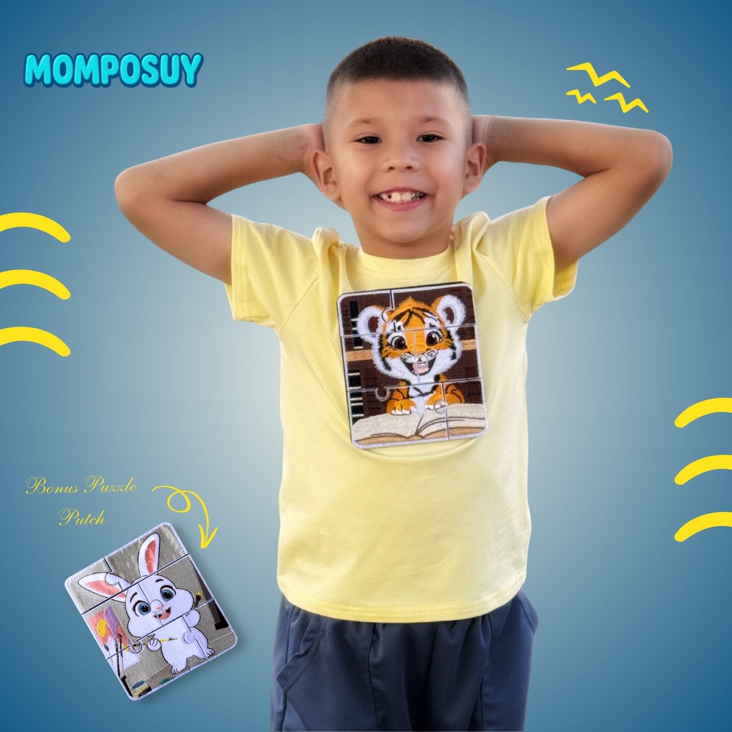 T-Shirt Puzzle Up Tiger&Bunny